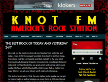 Tablet Screenshot of knotfm.com